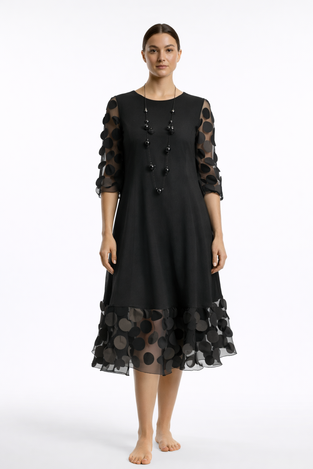 VESTIDO | OVERSIZE ESTAMPADO LUNARES